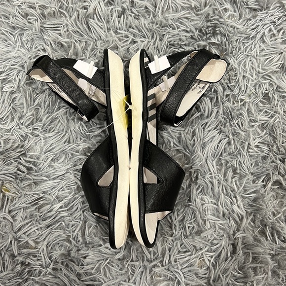 NEW • Fly London • Mafi 857 Leather Ankle Strap Sandals Black White 35 / 37 - Picture 4 of 5